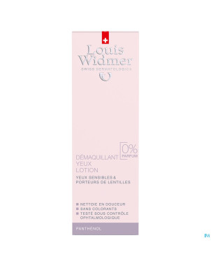 Widmer demaq yeux lotion n/parf    100ml