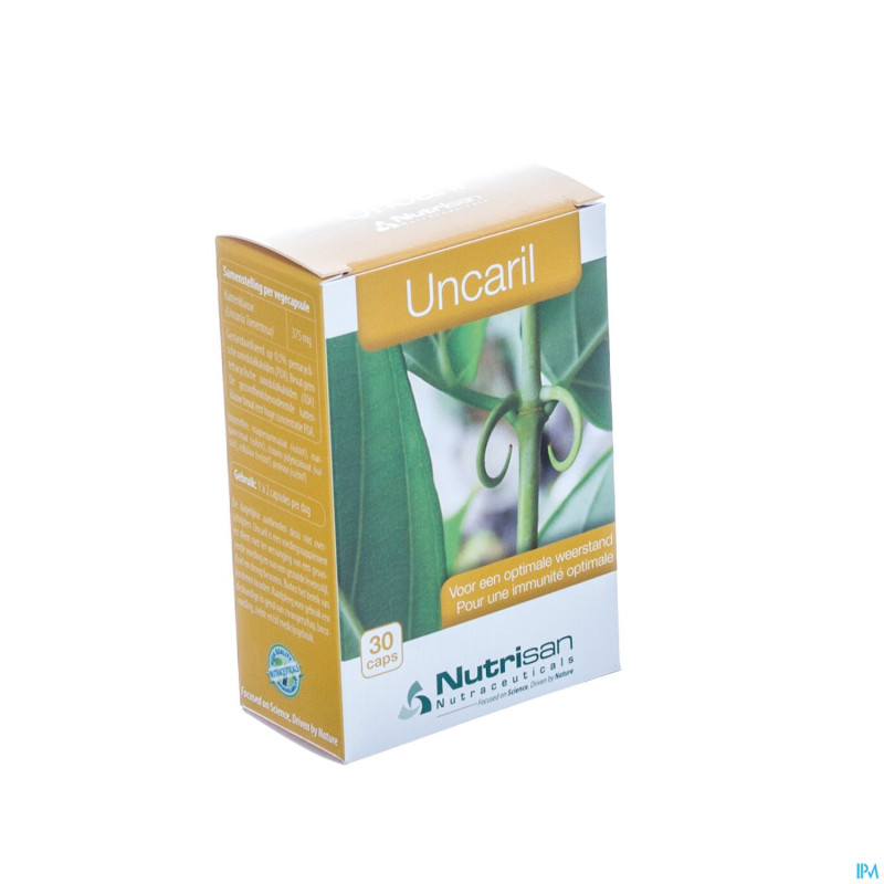 Uncaril    caps  30    nutrisan