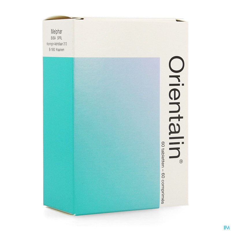 Orientalin blister    tabl  60