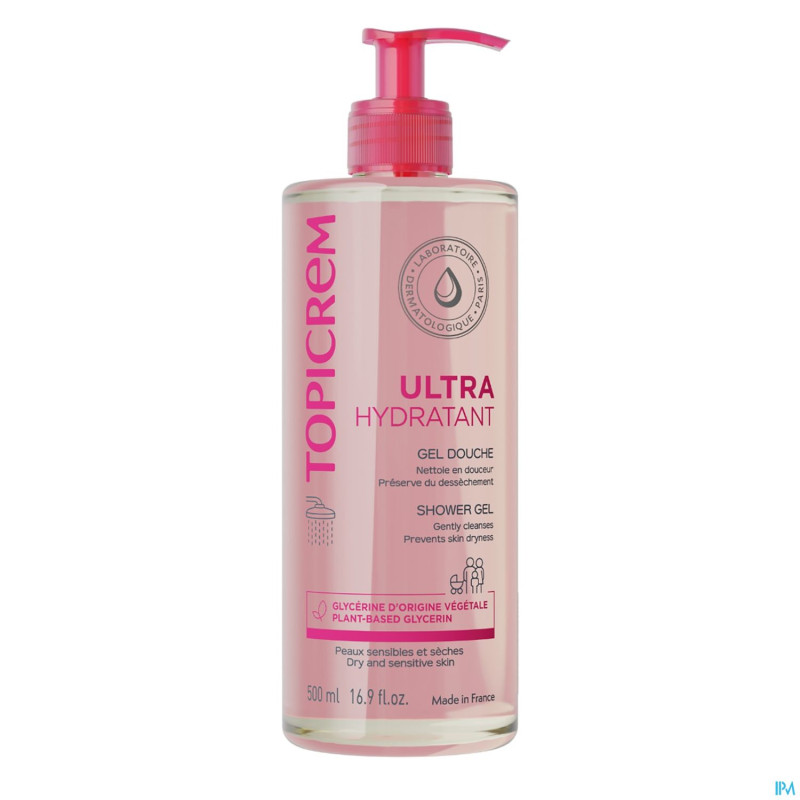 Topicrem um gel nettoyant corps-cheveux    500ml