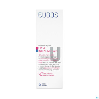 Eubos urea 10% creme pied peau tr. seche 100ml