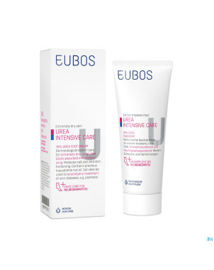 Eubos urea 10% creme pied peau tr. seche 100ml