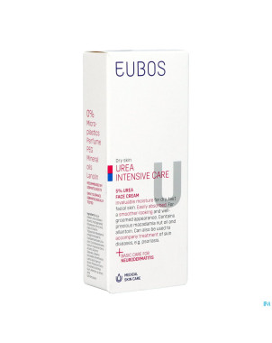 Eubos urea 5% creme visage    tube  50ml