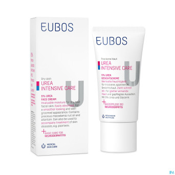 Eubos urea 5% creme visage    tube  50ml