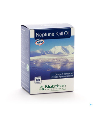 Neptune krill oil (nko) softgels  60 nutrisan