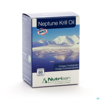 Neptune krill oil (nko) softgels  60 nutrisan