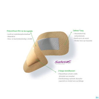 Mepilex border lite pans ster   5,0x12,5  5 281100