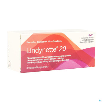 Lindynette 20 comp  6 x 21