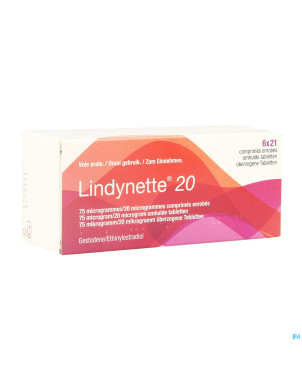 Lindynette 20 comp  6 x 21
