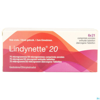 Lindynette 20 comp  6 x 21