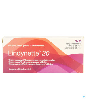 Lindynette 20 comp  3 x 21