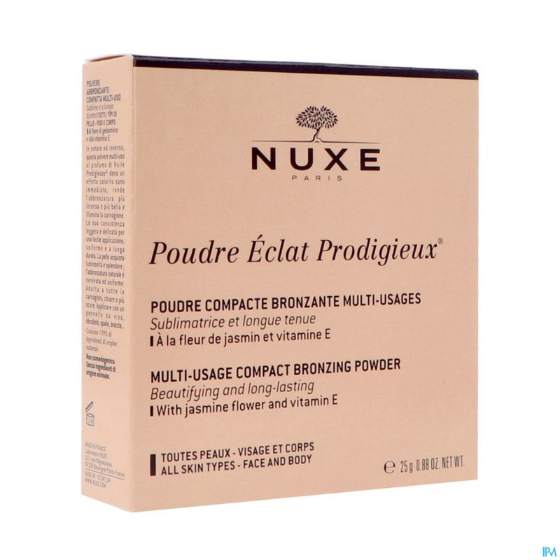 Nuxe poudre compacte doree    25g