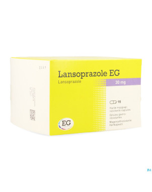 Lansoprazole eg 30 mg caps 98 x 30 mg