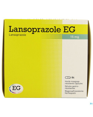 Lansoprazole eg 15 mg caps 84 x 15 mg