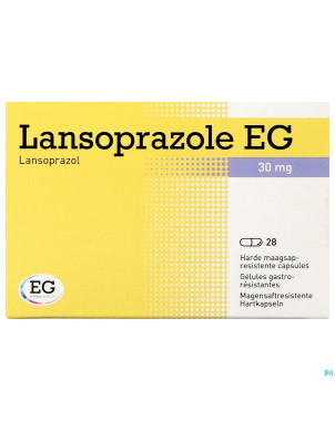 Lansoprazole eg 30 mg caps 28 x 30 mg