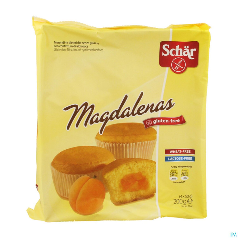 Schar biscuits magdalenas    175g 6461 revogan