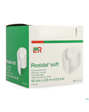 Rosidal soft bande msse  10x0,3cmx2,5m indiv.23110