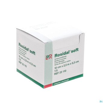 Rosidal soft bande msse  10x0,3cmx2,5m indiv.23110