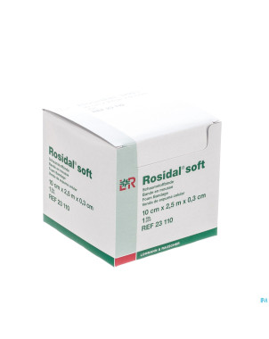 Rosidal soft bande msse  10x0,3cmx2,5m indiv.23110
