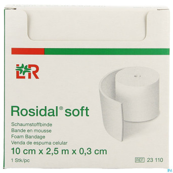 Rosidal soft bande msse  10x0,3cmx2,5m indiv.23110