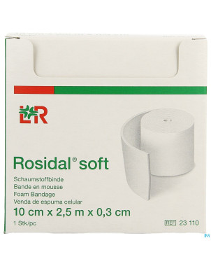 Rosidal soft bande msse  10x0,3cmx2,5m indiv.23110