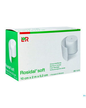 Rosidal soft bande mousse 10x0,2cmx2,0m    2 13016