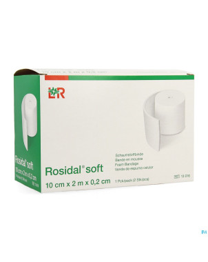 Rosidal soft bande mousse 10x0,2cmx2,0m    2 13016
