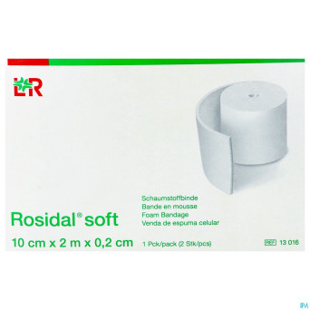Rosidal soft bande mousse 10x0,2cmx2,0m    2 13016