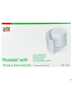 Rosidal soft bande mousse 10x0,2cmx2,0m    2 13016