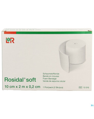 Rosidal soft bande mousse 10x0,2cmx2,0m    2 13016