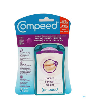 Compeed patch invisibles bouton de fievre 15
