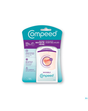 Compeed patch invisibles bouton de fievre 15