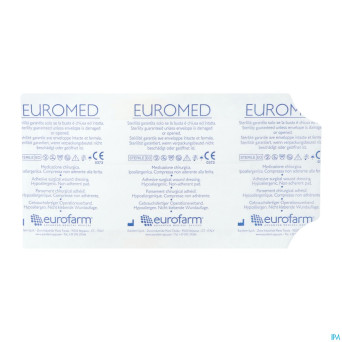 Euromed  7x12cm 1 pansement d'ile steril
