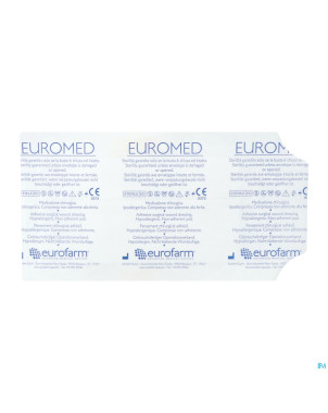 Euromed  7x12cm 1 pansement d'ile steril