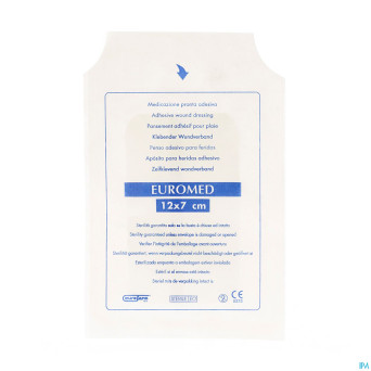 Euromed  7x12cm 1 pansement d'ile steril