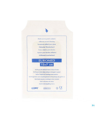 Euromed  7x12cm 1 pansement d'ile steril