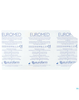 Euromed  7x12cm 1 pansement d'ile steril