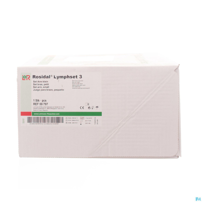 Rosidal lymphset 3 petit bras    59797