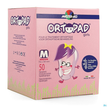 Ortopad for girls medium cp oculaire    50 73222