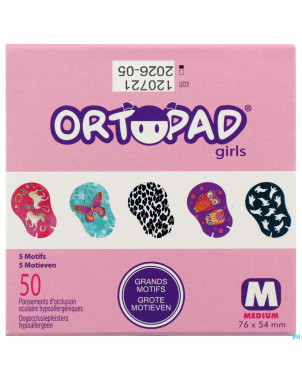 Ortopad for girls medium cp oculaire    50 73222