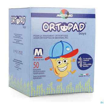 Ortopad for boys medium cp oculaire    50 73322