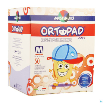Ortopad for boys medium cp oculaire    50 73322