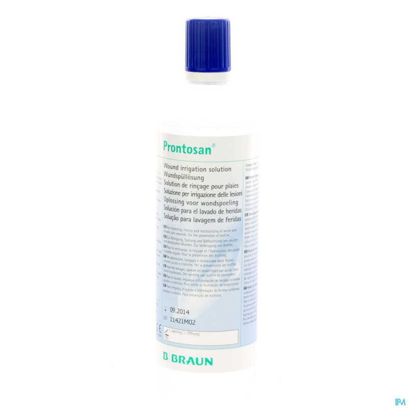 Prontosan solution ster lavage plaies    350ml