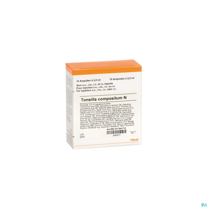 Tonsilla composit. n amp 10x2,2ml heel