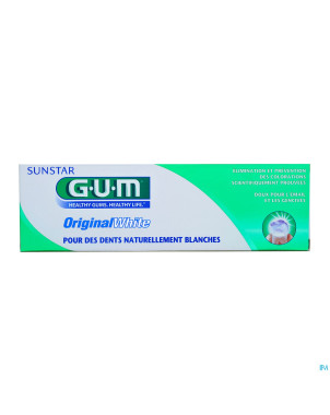 Gum dentifrice original white  75ml    1745