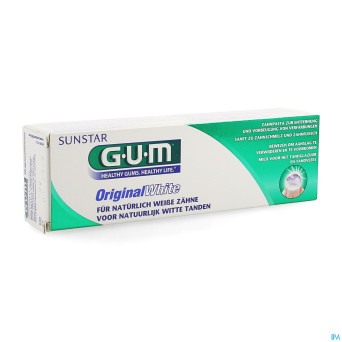 Gum dentifrice original white  75ml    1745