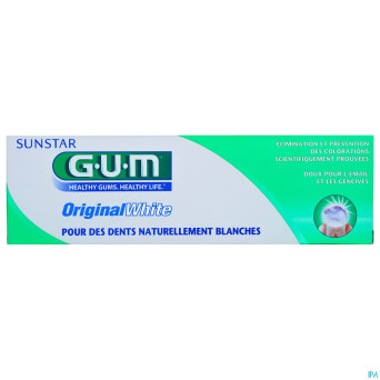 Gum dentifrice original white  75ml    1745
