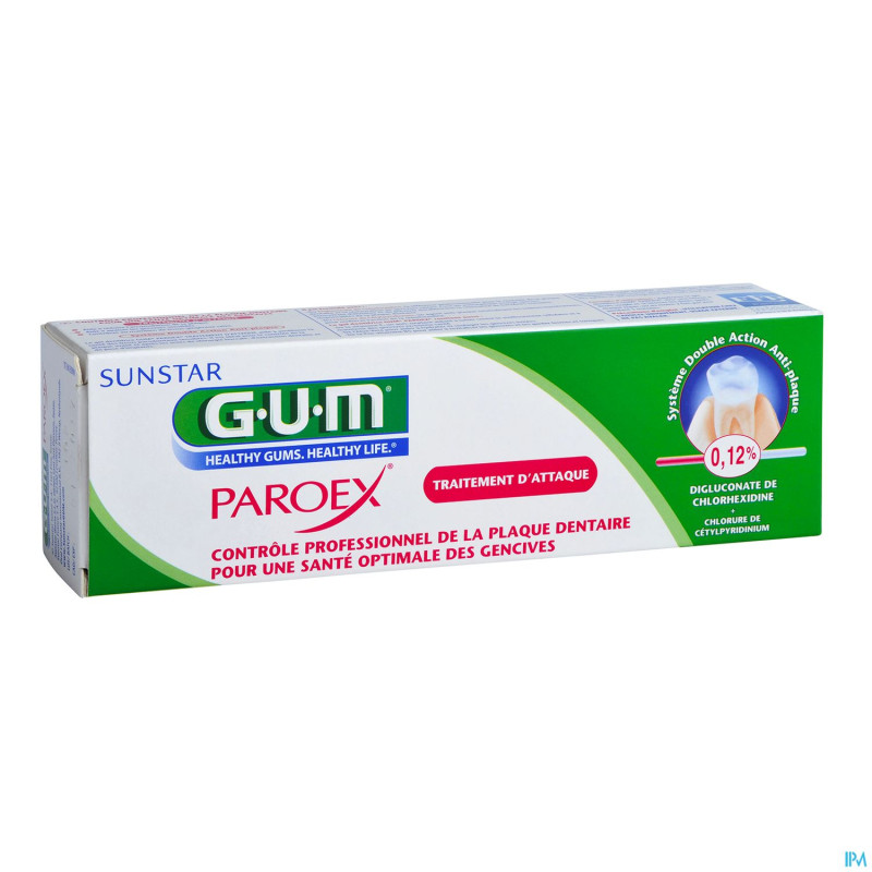 Gum gel dentaire paroex    75ml 1770