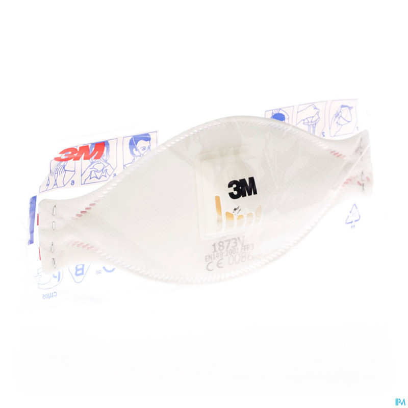 3m masque respir.+valve ffp3 norme en149   1 1873v