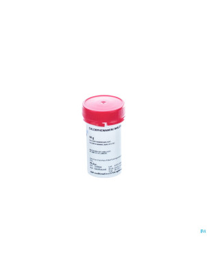 Chlorpheniramine maleate    10g fag